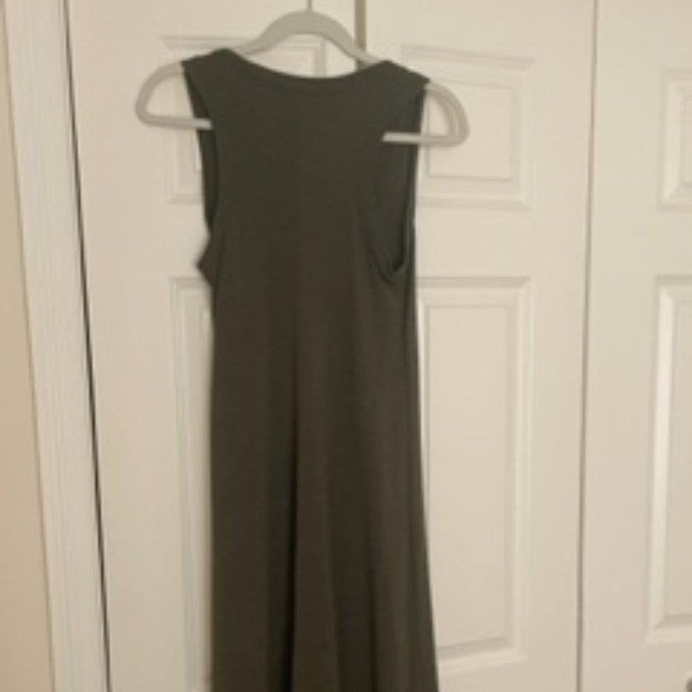 "Story" Green Maxi Dress